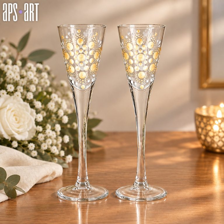 Dekorativne staklene čaše za aperitiv